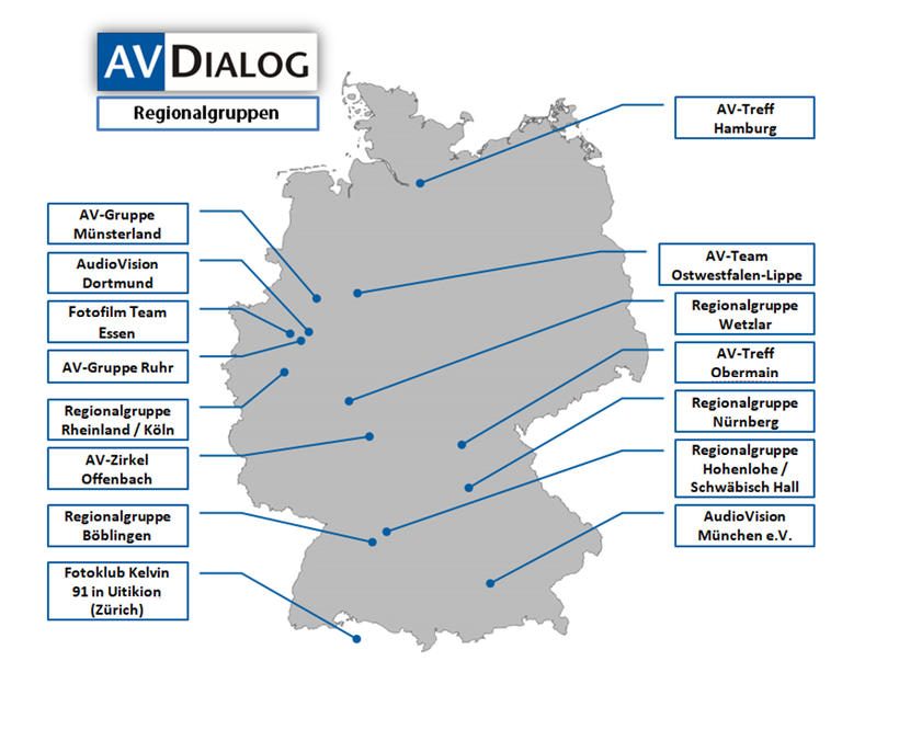 AV-Dialog Regionalgruppen